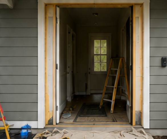 During installation