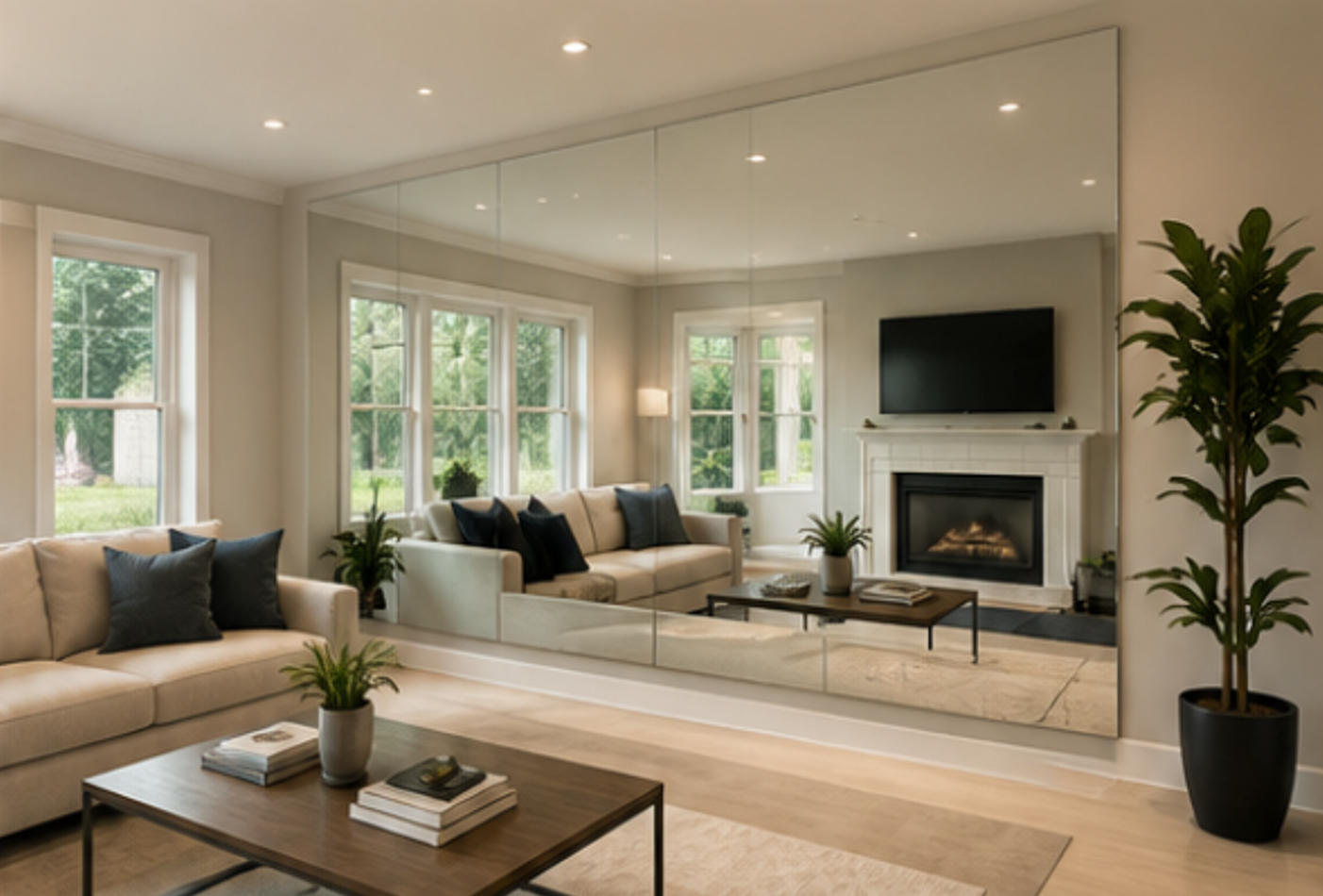 Custom Wall Mirror Installation Kirkland WA